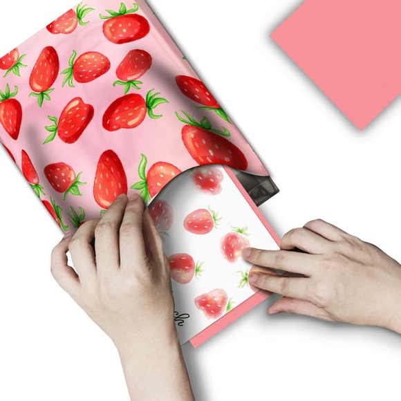 Strawberries 🍓 4x6 Insert Cards Pack of 25 - Picture 5 of 6